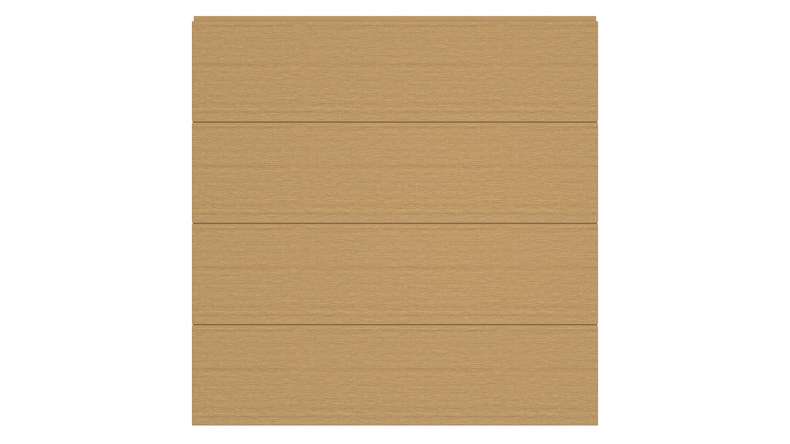 planeo INFINITY - Recinzione a innesto WPC CoEx sabbia 176 x 183 cm