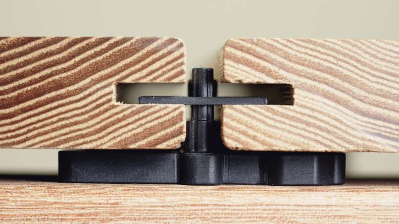 Planeo decking clip LIGO S/34 giunto 6mm - 80 pz. Vite per terrazza inclusa