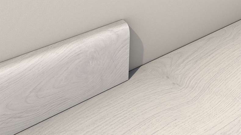 Gerflor Battiscopa in vinile - Sunny Snow 10 x 60 x 2000 mm (6086S076)