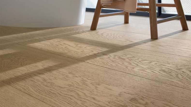 MEISTER Lindura pavimento in legno HD 400 - 20224 Rovere naturale grigio sabbia laccato ultra opaco 2200 x 270 x 11 mm (500214-2200270-20224)