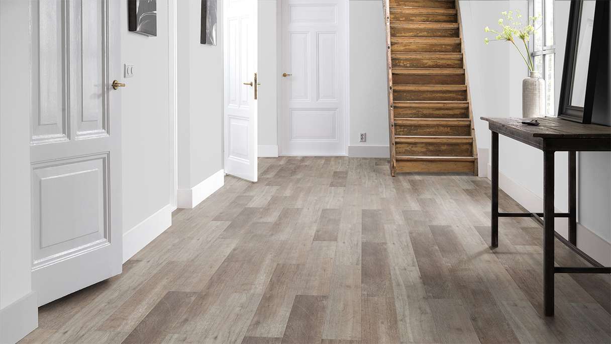 Vinile adesivo Forbo Allura Wood 70 - Rovere grigio autunnale (60356DR7)