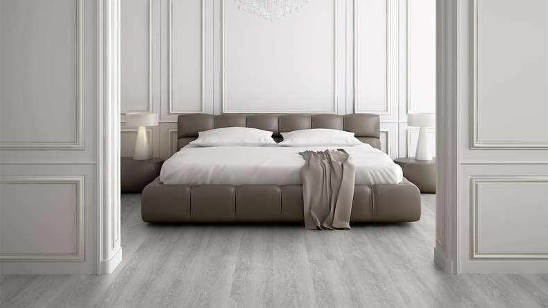 Gerflor Vinile ad incastro - Virtuo 30 Rigid Acoustic EIR Bohem Dark Grey | isolamento acustico integrato (39111457)