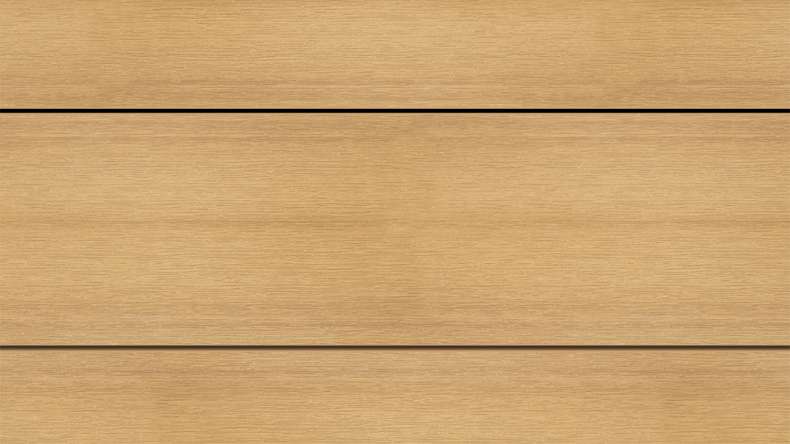planeo WOODLine Nature - Pannello per decking rivestito in WPC CoEx camera cava - sabbia 3m strutturato/liscio spazzolato