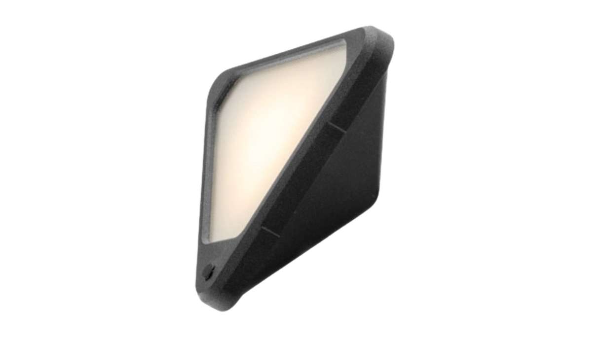 planeo illuminazione da giardino 12V - Applique LED Tiga Corner - 3,5W 100 lumen