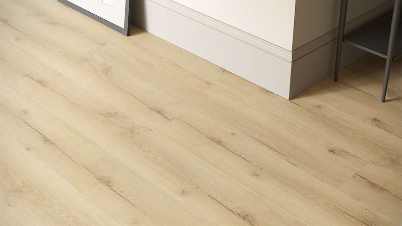 planeo Vinile rigido a incastro - GRANDline Sunlit Oak | Isolamento acustico integrato (NF-Gl-553-N)