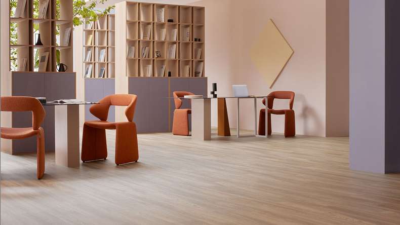 Vinile adesivo planeo - SilentIQ Wood 2in1 Bellorio | Isolamento acustico integrato (F-DW-SIQ-8035)