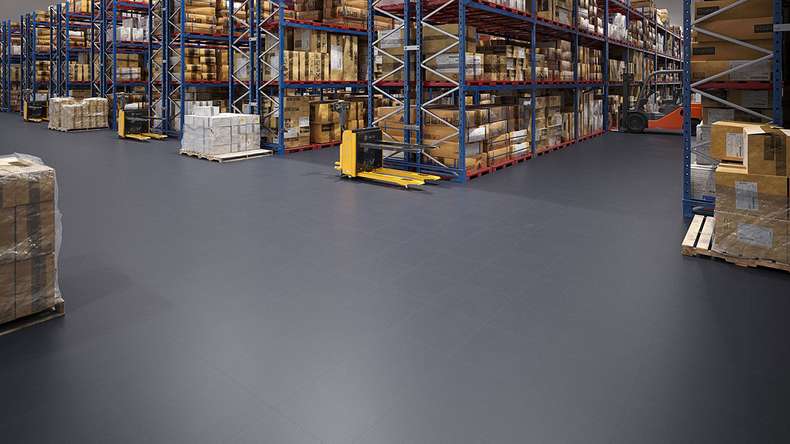 Pavimentazione per garage Gerflor - R-Tile 7015 Dark Grey (39577015)