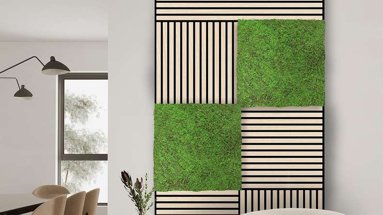 pannello acustico planeo - MixWall Timber Touch Althea Oak 52 x 52 cm | impiallacciato in vero legno (PLMW-10011A)