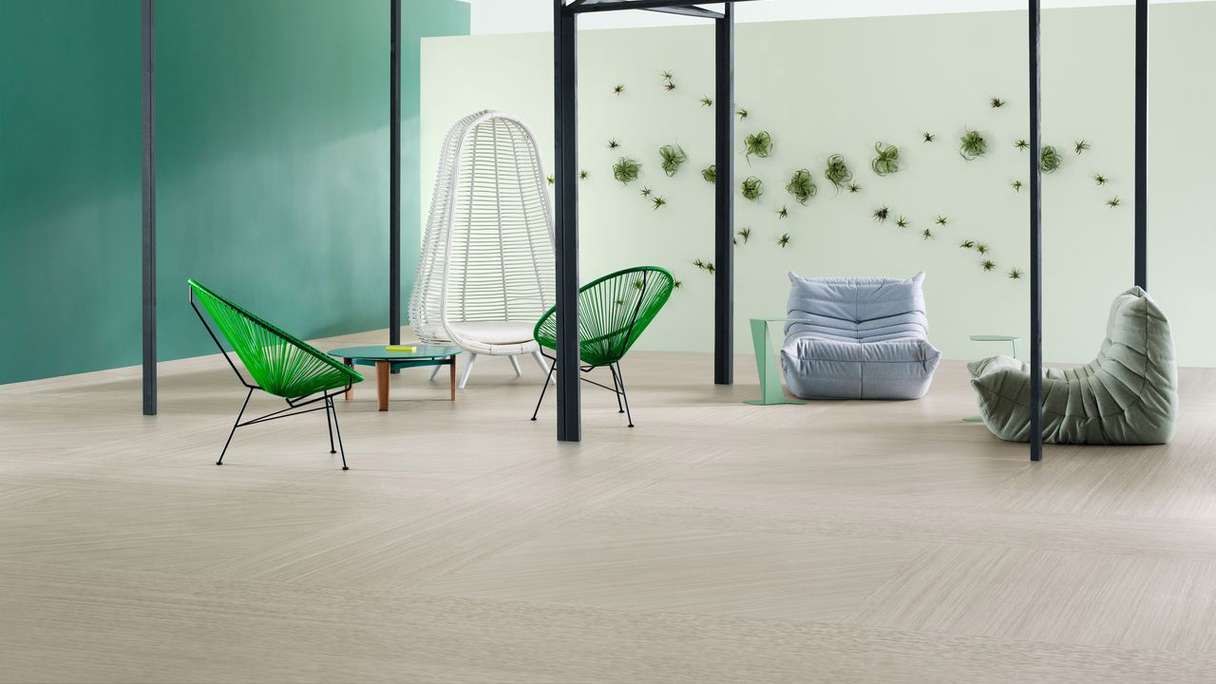Forbo Linoleum Marmoleum Striato Original - Rocky ice 5232 - 2.5mm