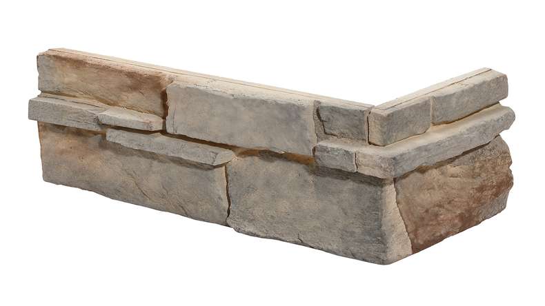 planeo StoneWall Scivoli angolari solidi - ambra