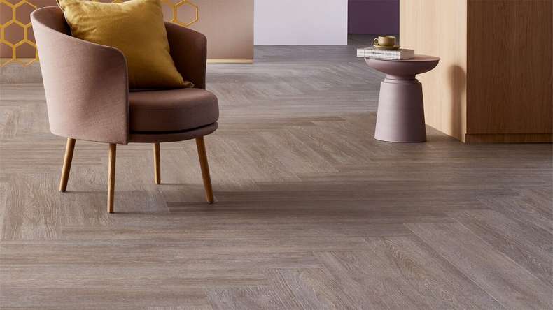 Forbo Allura Wood 40 Vinile adesivo - Rovere al vapore (60293DR4)