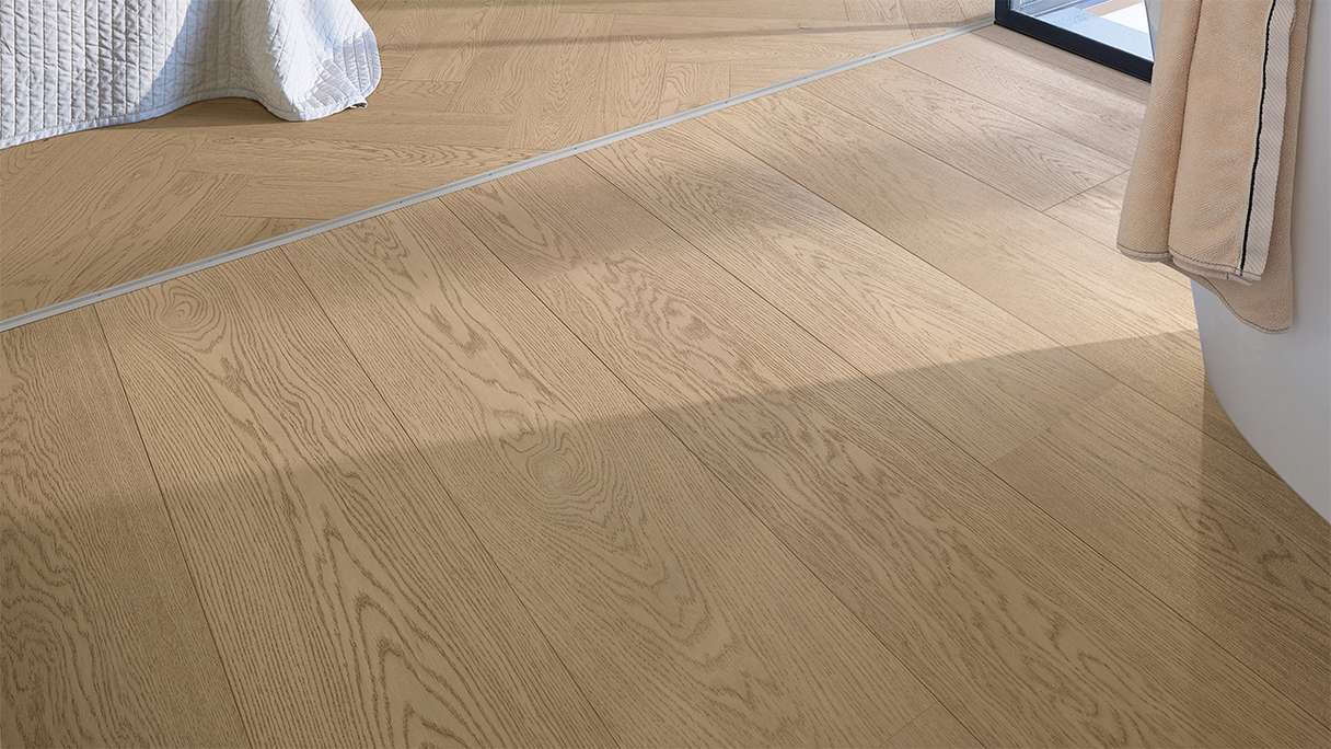 MEISTER Lindura pavimento in legno HD 400 - 20224 Rovere naturale grigio sabbia laccato ultra opaco 2200 x 270 x 11 mm (500214-2200270-20224)