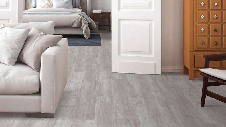 planeo Vinile rigido a incastro - FlexCore 30 Glacier Oak White | Isolamento acustico integrato (plfc-5167FS30)
