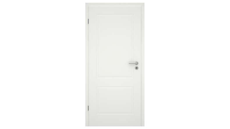 porta interna planeo design VELA Lallu 2 laccato bianco 9010 bordo angolare | laccato - 1985 x 610|735|860|985 mm