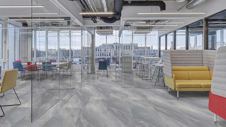 Forbo Allura Materiale 55 Vinile adesivo - Pietra naturale fredda (63693DR5)