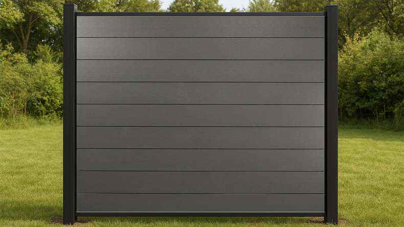 planeo Classic - recinzione a innesto BPC grigio