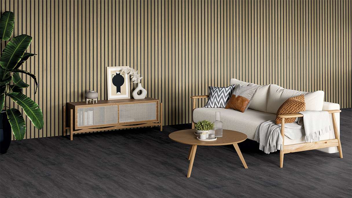 Skaben Pannelli acustici SilentWall Comfort Light - rovere marrone chiaro - 250 x 30 cm