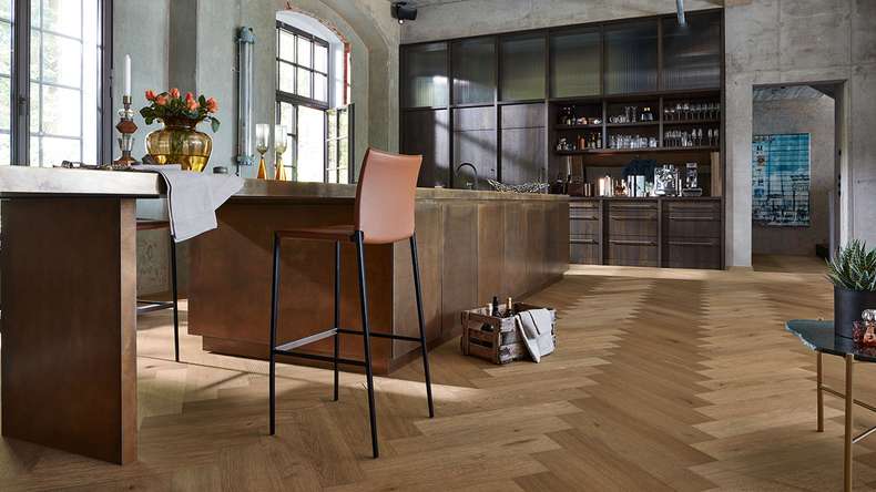 planeo Pavimento in legno - Noble Wood A spina di pesce Mysen | Made in Germany (EDP-1398)