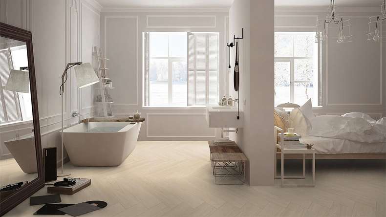 Vinile adesivo Gerflor - Virtuo 55 Glue Down HB Blomma beige | Aspetto autentico (39201460)