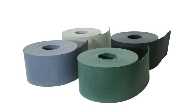 Striscia di protezione visiva PE verde 50 m rotolo