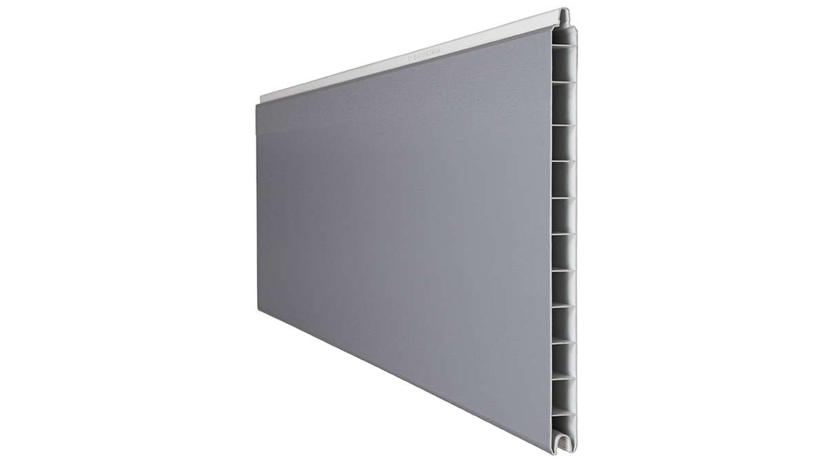 planeo Gardence Simply Premium - profilo singolo grigio argento