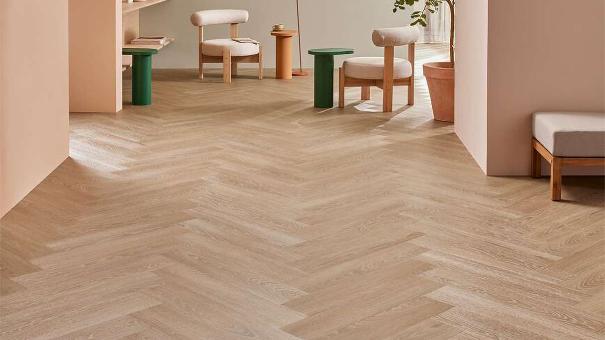Forbo Allura Wood 40 vinile adesivo - Legno biondo (637412DR4_con)