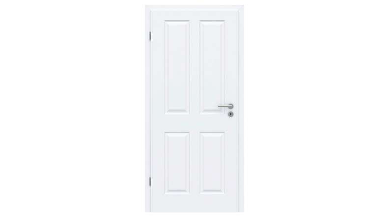 porta interna planeo country house PUREA Casa 4 laccato bianco 9003 bordo design | laccato - 2110 x 610|735|860|985 mm