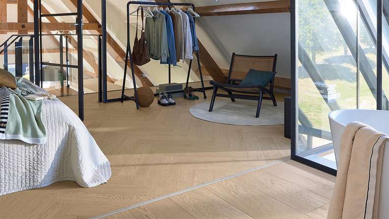 MEISTER Lindura pavimento in legno HS 500 - 20232 Rovere classico grigio sabbia laccato ultra opaco 700 x 140 x 11 mm (500010-0700140-20232)