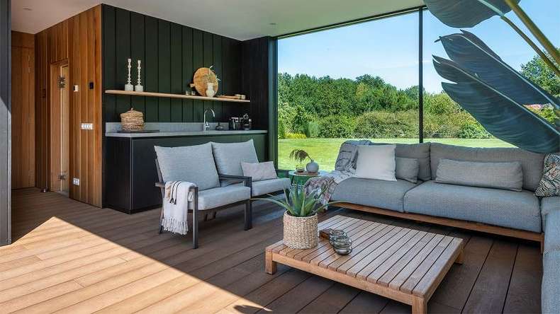 decking solido planeo Authoria PureBoard - Rovere naturale ramato 3,6 m strutturato