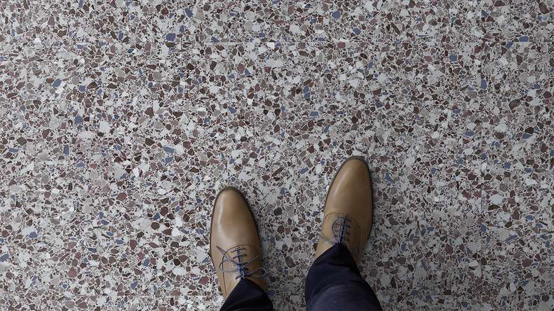 Pavimento industriale Gerflor - Creation 70 Connect Dalma Burgundy (36901089)