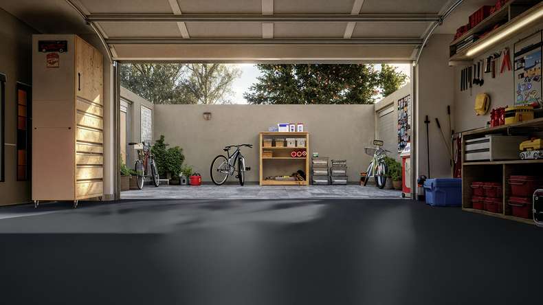 Pavimentazione per garage Gerflor - R-Tile 9004 Black (39579004)