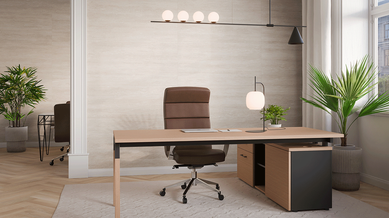 Rivestimento murale SPC planeo - CeraRock Tile Stripes Light Travertine XL 280 x 117,5 cm