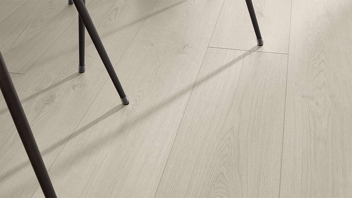 MEISTER Design pavimenti MeisterDesign. next DL 500 S - 07124 Rovere bianco montagna | Isolamento acustico Impact integrato (400055-2052220-07124)