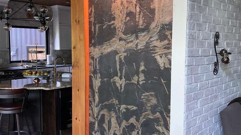 planeo EVOLITH Slate&Stone - Rivestimento in pietra naturale Terracrust 1220 x 610 mm