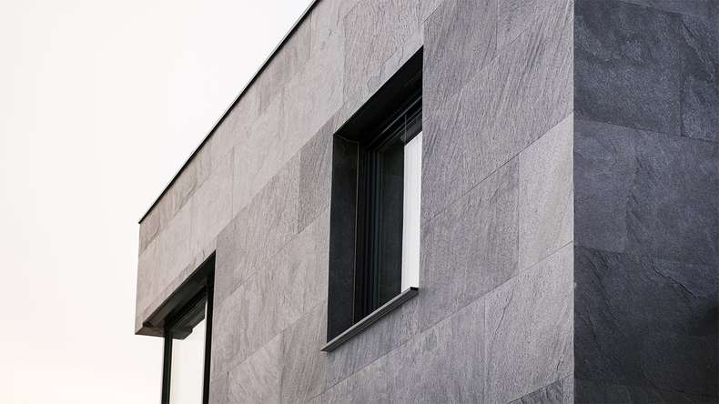 planeo EVOLITH Slate&Stone - Rivestimento in pietra naturale Stellar Void 1220 x 610 mm
