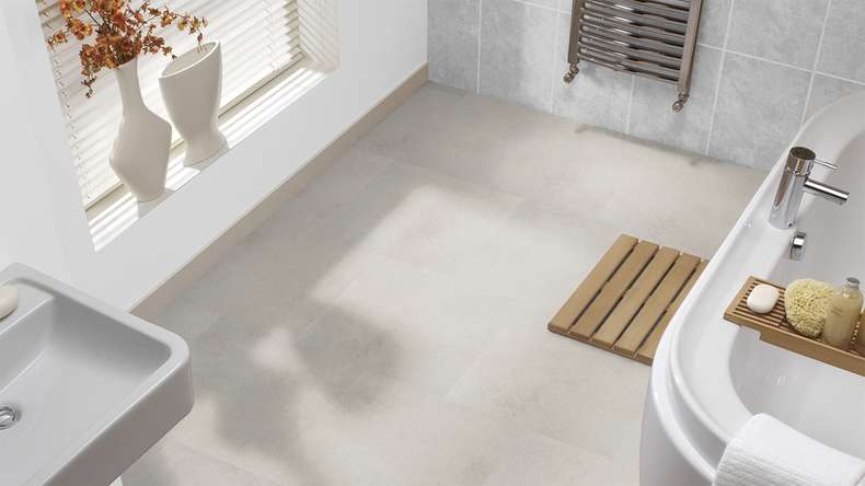 Forbo Allura Materiale 55 Vinile adesivo - Cemento sabbia (636734DR5_con)