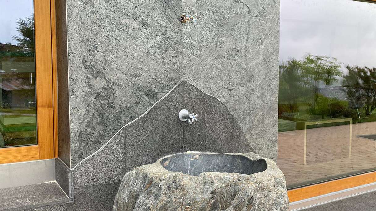 planeo EVOLITH Slate&Stone - Rivestimento in pietra naturale Urban Grey 1220 x 610 mm
