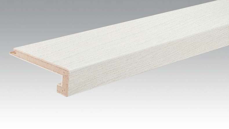 MEISTER paragradino parquet profilo a U rovere armonioso bianco polare 9008 (800005-2150-09008)
