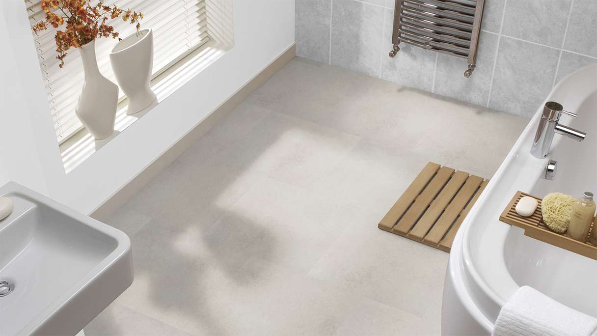 Forbo Allura Materiale 40 Vinile adesivo - Cemento sabbia (63634DR4)
