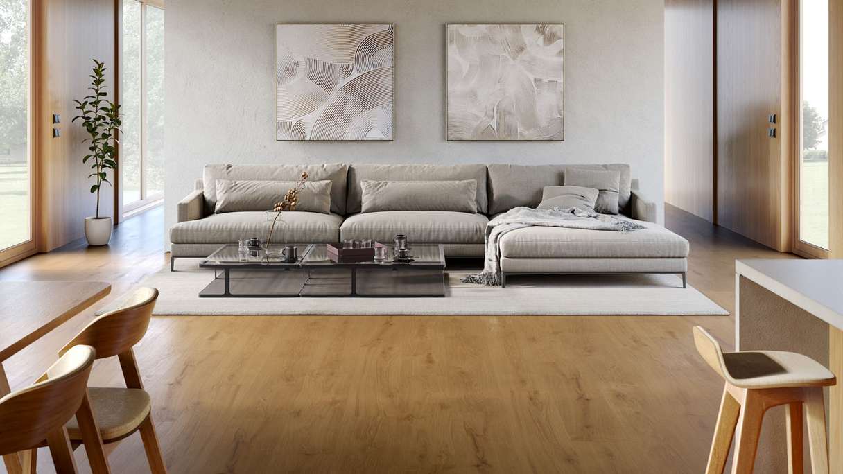 vinile adesivo planeo - Woodline Classic Oak | goffratura sincronizzata (PLDD2570-ECL)