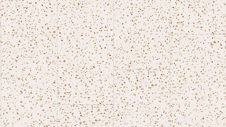 Gerflor Klick Vinyl Rigid - Creation 55 Clic Acoustic Confetti Amber | Isolamento acustico integrato (61261744)