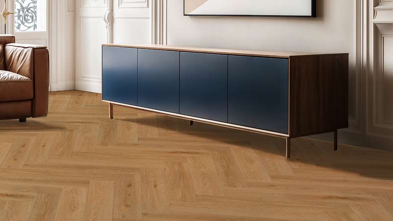 Vinile adesivo Gerflor - Creation 55 Aquinoah Honey | Herringbone