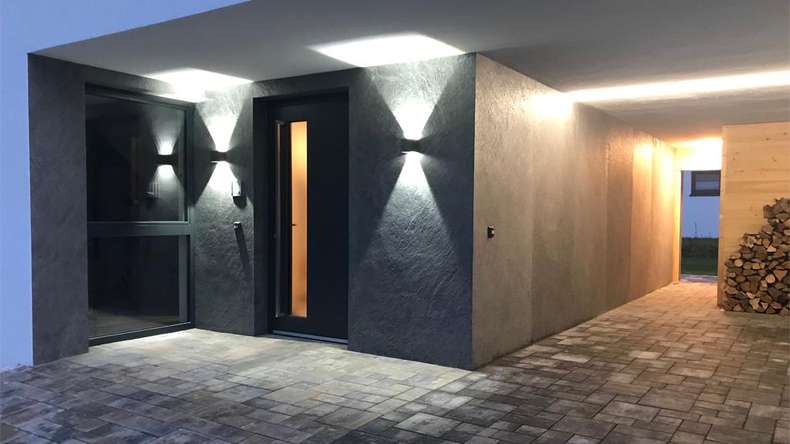 planeo EVOLITH Slate&Stone - Rivestimento in pietra naturale Stellar Void 1220 x 610 mm