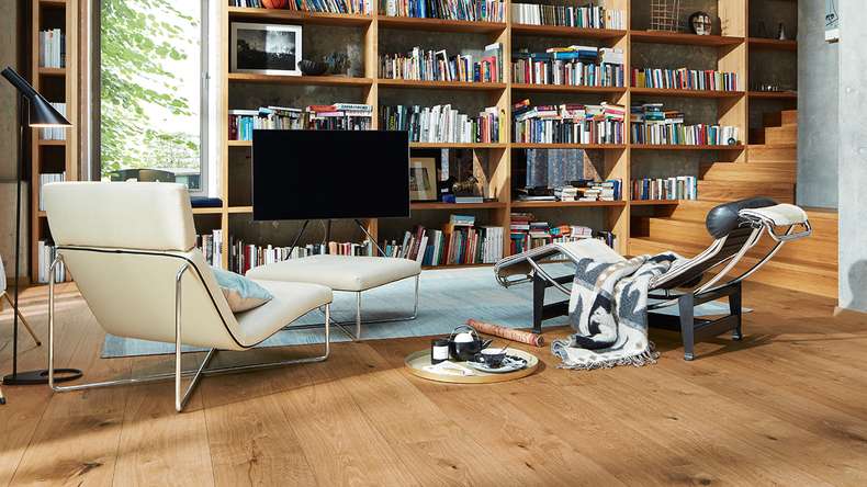 MEISTER Lindura pavimento in legno HD 400 - 08915 Rovere autentico laccato ultra opaco 2200 x 205 x 11 mm (500214-2200205-08915)