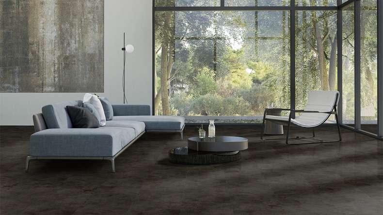 Vinile adesivo Gerflor - Virtuo 30 Glue Down Tavla scuro | Aspetto autentico (39171453)