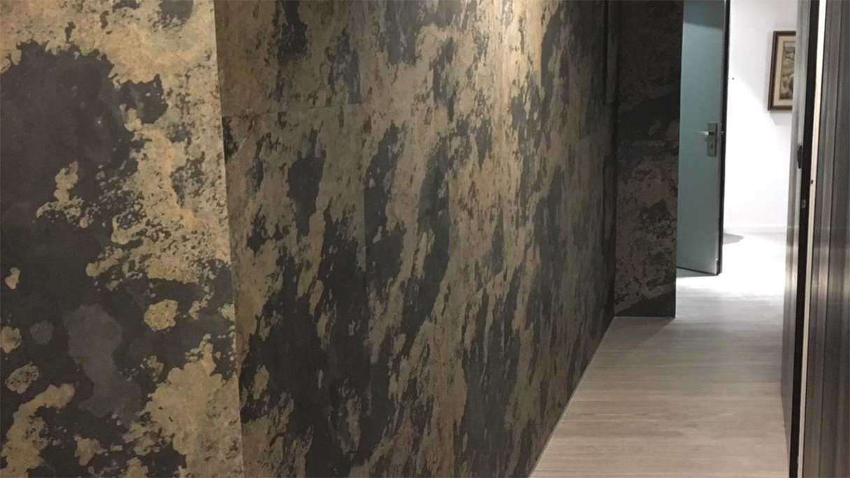 planeo EVOLITH Slate&Stone - Rivestimento in pietra naturale Terracrust 1220 x 610 mm