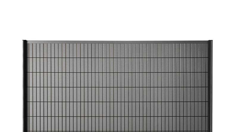 set di listelli planeo WPC - antracite L 250 x H 123 cm