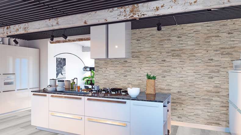 Skaben WoodWall - Narrowwood affumicato a fuoco