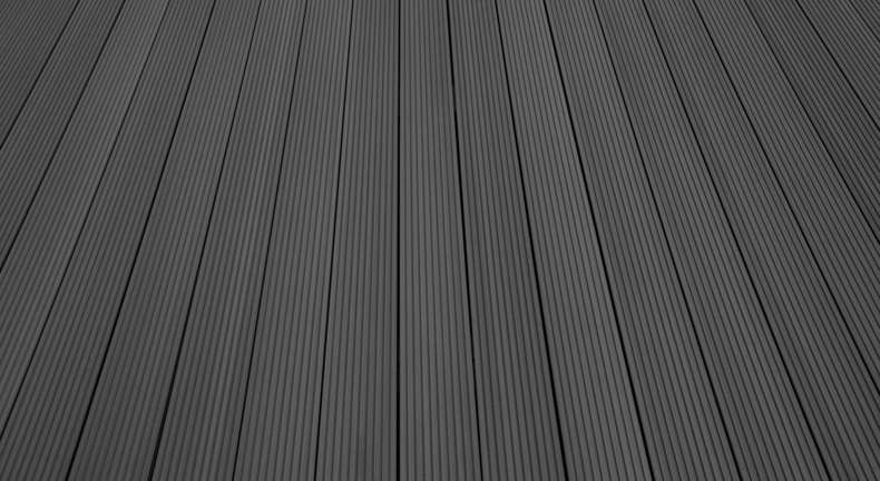 TitanWood set completo 3m struttura massiccia a listoni scanalati grigio scuro 39,6m² incl. alluminio-UK
