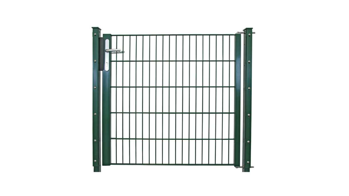 Luce universale per porta a 1 pannello verde muschio - L 1090 mm inclusi i pali della porta